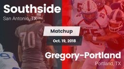 Matchup: Southside HS vs. Gregory-Portland  2018