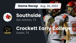 Recap: Southside  vs. Crockett Early College  2022