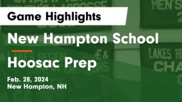 New Hampton School  vs Hoosac Prep Game Highlights - Feb. 28, 2024