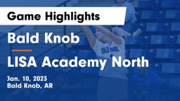 Bald Knob  vs LISA Academy North Game Highlights - Jan. 10, 2023