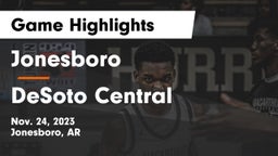 Jonesboro  vs DeSoto Central  Game Highlights - Nov. 24, 2023