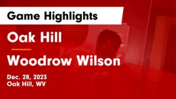 Oak Hill  vs Woodrow Wilson  Game Highlights - Dec. 28, 2023