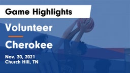 Volunteer  vs Cherokee  Game Highlights - Nov. 20, 2021