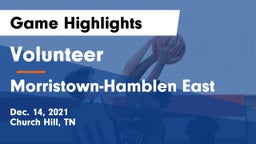 Volunteer  vs Morristown-Hamblen East  Game Highlights - Dec. 14, 2021