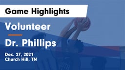 Volunteer  vs Dr. Phillips  Game Highlights - Dec. 27, 2021