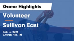 Volunteer  vs Sullivan East  Game Highlights - Feb. 3, 2023