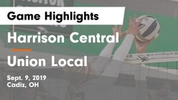 Harrison Central  vs Union Local Game Highlights - Sept. 9, 2019