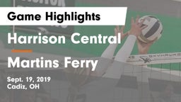 Harrison Central  vs Martins Ferry  Game Highlights - Sept. 19, 2019