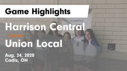 Harrison Central  vs Union Local Game Highlights - Aug. 24, 2020