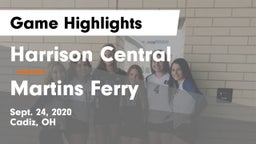 Harrison Central  vs Martins Ferry  Game Highlights - Sept. 24, 2020