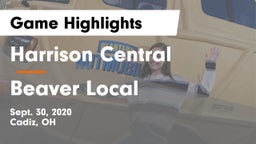 Harrison Central  vs Beaver Local Game Highlights - Sept. 30, 2020