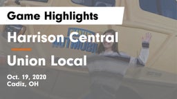 Harrison Central  vs Union Local Game Highlights - Oct. 19, 2020