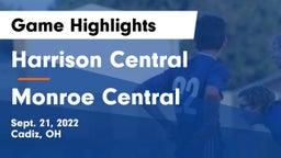 Harrison Central  vs Monroe Central  Game Highlights - Sept. 21, 2022