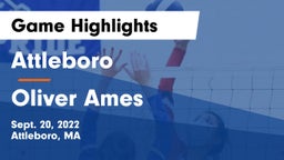 Attleboro  vs Oliver Ames  Game Highlights - Sept. 20, 2022