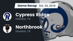 Recap: Cypress Ridge  vs. Northbrook  2018