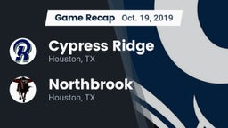 Recap: Cypress Ridge  vs. Northbrook  2019