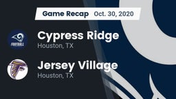 Recap: Cypress Ridge  vs. Jersey Village  2020
