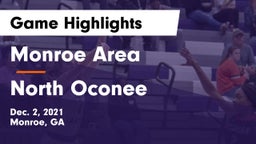 Monroe Area  vs North Oconee  Game Highlights - Dec. 2, 2021