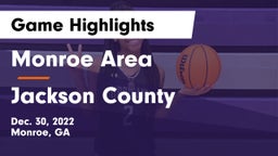 Monroe Area  vs Jackson County  Game Highlights - Dec. 30, 2022