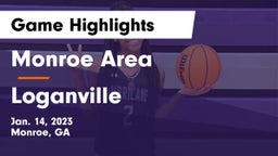 Monroe Area  vs Loganville  Game Highlights - Jan. 14, 2023