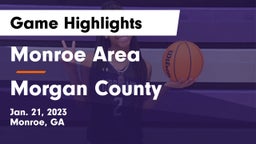 Monroe Area  vs Morgan County  Game Highlights - Jan. 21, 2023