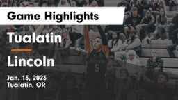 Tualatin  vs Lincoln  Game Highlights - Jan. 13, 2023