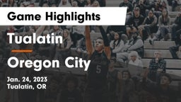 Tualatin  vs Oregon City  Game Highlights - Jan. 24, 2023