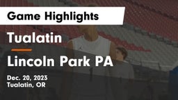 Tualatin  vs Lincoln Park PA Game Highlights - Dec. 20, 2023