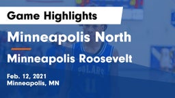 Minneapolis North  vs Minneapolis Roosevelt Game Highlights - Feb. 12, 2021