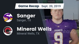 Recap: Sanger  vs. Mineral Wells  2019