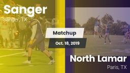 Matchup: Sanger  vs. North Lamar  2019