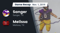 Recap: Sanger  vs. Melissa  2019
