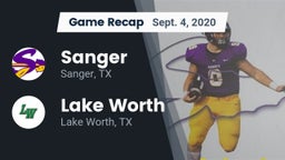 Recap: Sanger  vs. Lake Worth  2020
