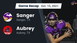 Recap: Sanger  vs. Aubrey  2021