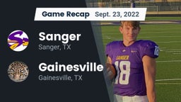 Recap: Sanger  vs. Gainesville  2022