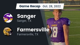 Recap: Sanger  vs. Farmersville  2022