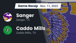 Recap: Sanger  vs. Caddo Mills  2022