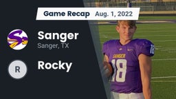 Recap: Sanger  vs. Rocky 2022