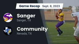 Recap: Sanger  vs. Community  2023