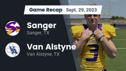 Recap: Sanger  vs. Van Alstyne  2023