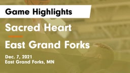 Sacred Heart  vs East Grand Forks  Game Highlights - Dec. 7, 2021