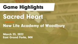 Sacred Heart  vs New Life Academy of Woodbury Game Highlights - March 23, 2022