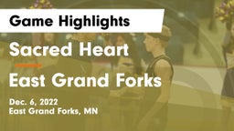 Sacred Heart  vs East Grand Forks  Game Highlights - Dec. 6, 2022