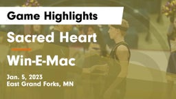 Sacred Heart  vs Win-E-Mac  Game Highlights - Jan. 5, 2023