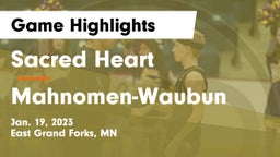 Sacred Heart  vs Mahnomen-Waubun  Game Highlights - Jan. 19, 2023