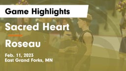 Sacred Heart  vs Roseau  Game Highlights - Feb. 11, 2023