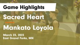 Sacred Heart  vs Mankato Loyola  Game Highlights - March 23, 2023