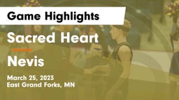 Sacred Heart  vs Nevis  Game Highlights - March 25, 2023