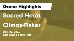 Sacred Heart  vs ******-Fisher  Game Highlights - Dec. 29, 2023