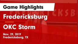 Fredericksburg  vs OKC Storm Game Highlights - Nov. 29, 2019